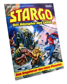 STARGO - Der Kämpfer des Lichts Comic Magazin Nr. 5: Das Ungeheuer des roten Planeten